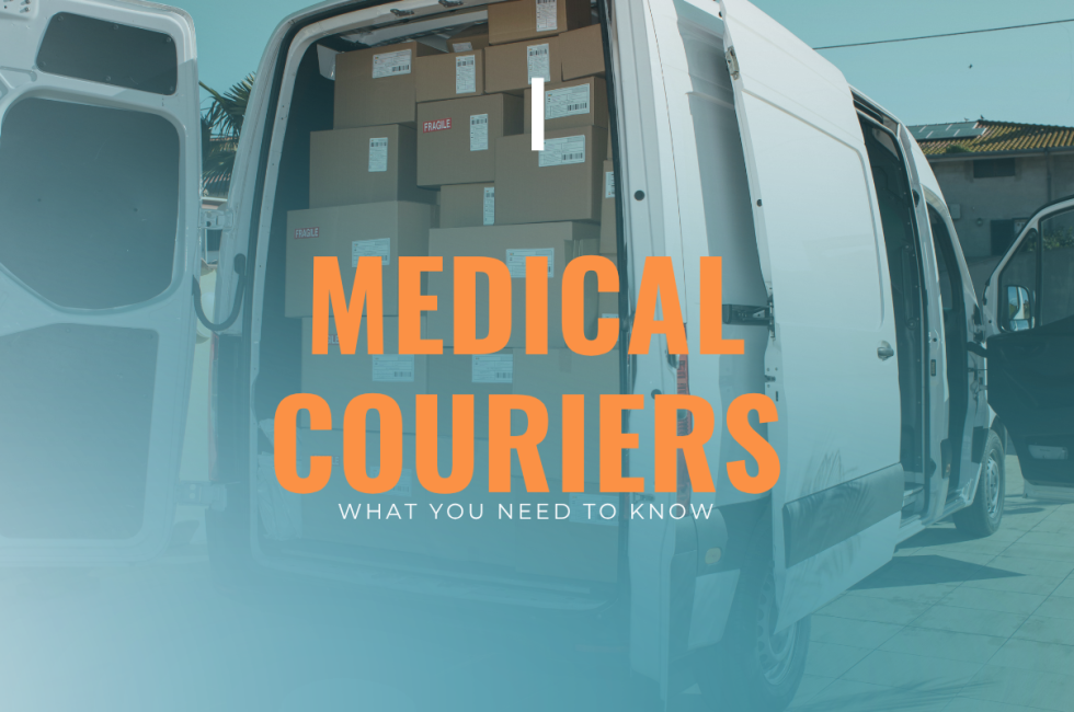 Medical Couriers: What you need to know on a blog banner