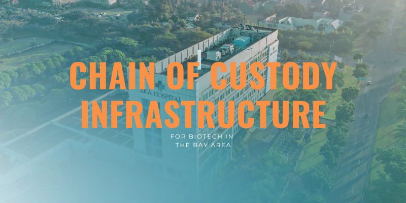 Chain-of-custody infrastructure for Biotech in the Bay Area title card for blog
